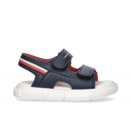 Tommy Hilfiger πέδιλο μπλε T1B2-33423-1591800