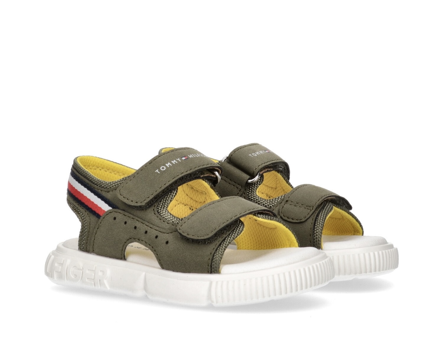 Tommy Hilfiger πέδιλο χακί T1B2-33424-1692402