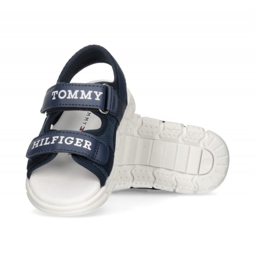 Tommy Hilfiger πέδιλο μπλε T1B2-33428-1591800