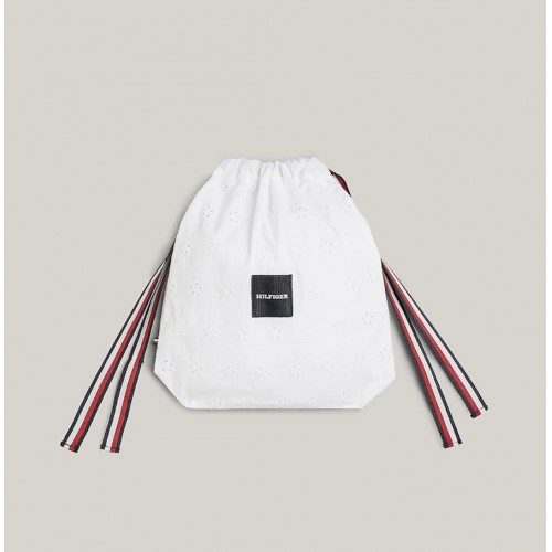 Tommy Hilfiger φορμάκι κιπούρ λευκό KN0KN01818-YBR