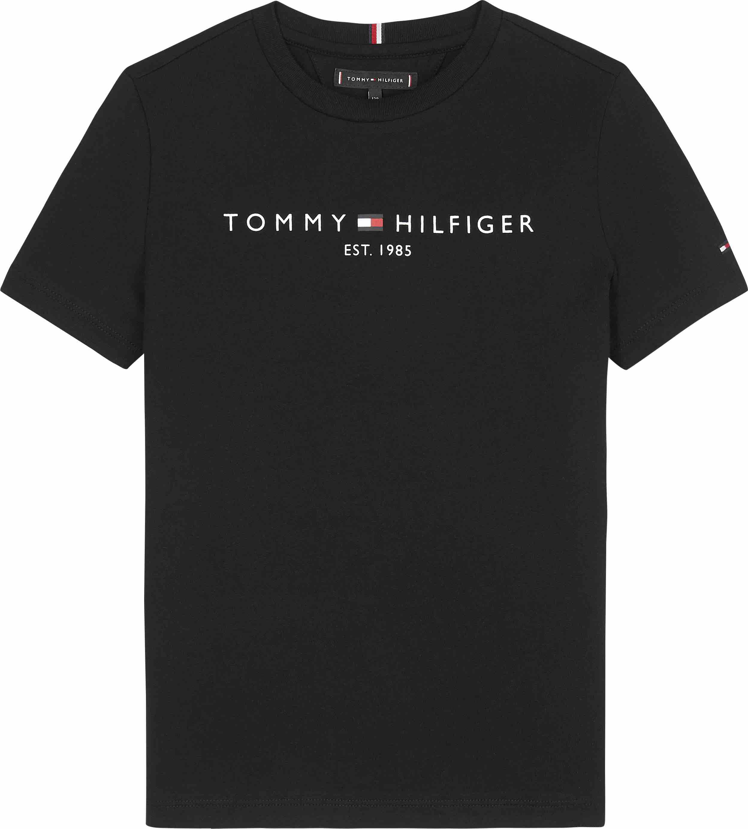 Tommy Hilfiger μπλούζα μαύρη KS0KS00210-BDS