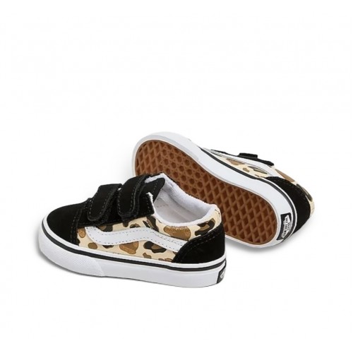 Vans sneaker μπεζ λεοπάρ γκλίτερ VN0009RCYS81