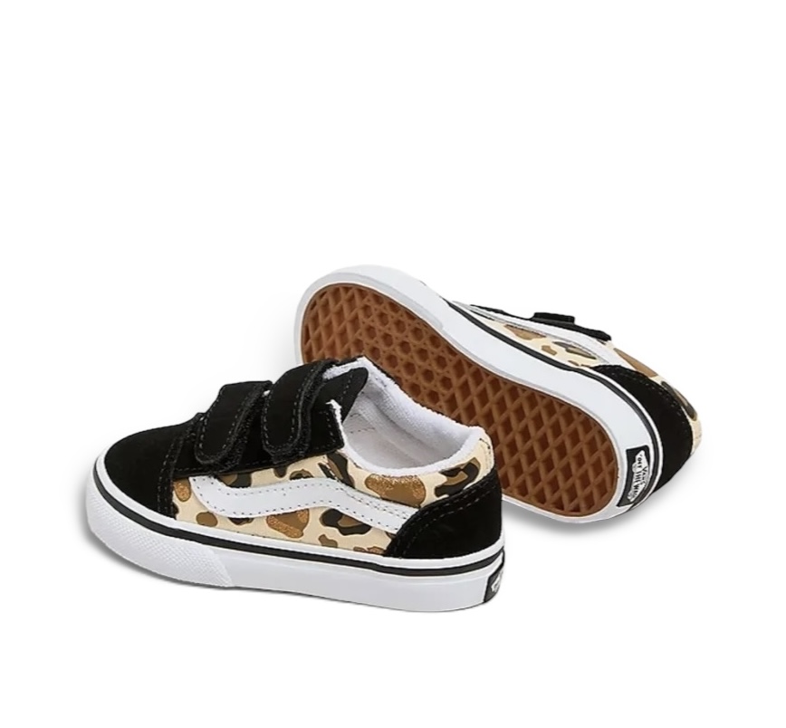 Vans sneaker μπεζ λεοπάρ γκλίτερ VN0009RCYS81